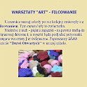 Warsztaty ART - filcowanie