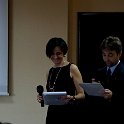 Występ grupy wokalnej podczas wręczenia medali KEN w siedzibie wielkopolskiej Solidarności - 25.10.2014