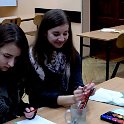 Zajęcia artystyczne i galeria prac plastycznych w gimnazjum
