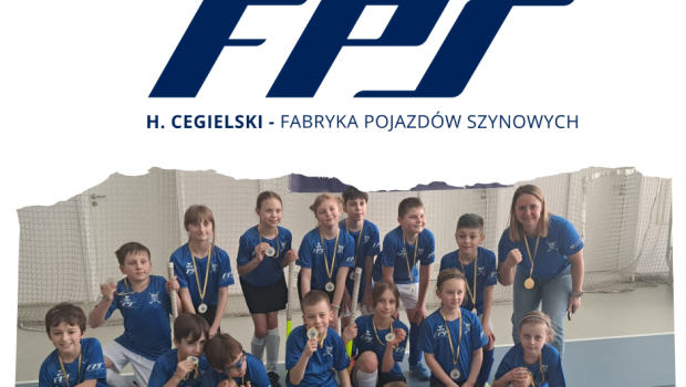 Drużyna U-10 Klubu AZS AWF Poznań z radością wita nowego partnera – FPS Poznań! 